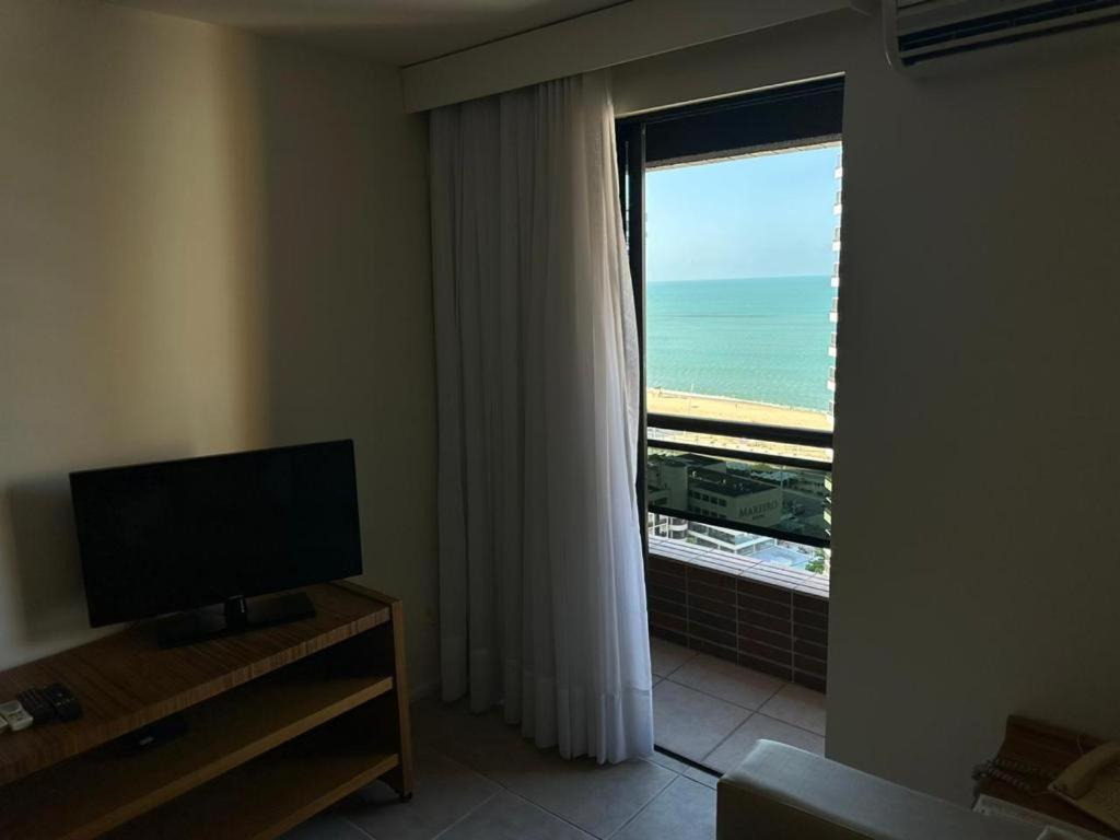 Apartamento Flat with the sea view Fortaleza  Exterior foto